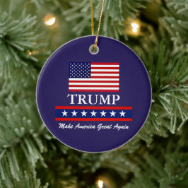 ENFEITES DE NATAL DO PRESIDENTE DONALD TRUMP