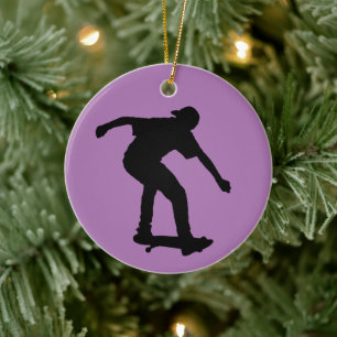 ENFEITES DE NATAL DO SKATEBOARDER