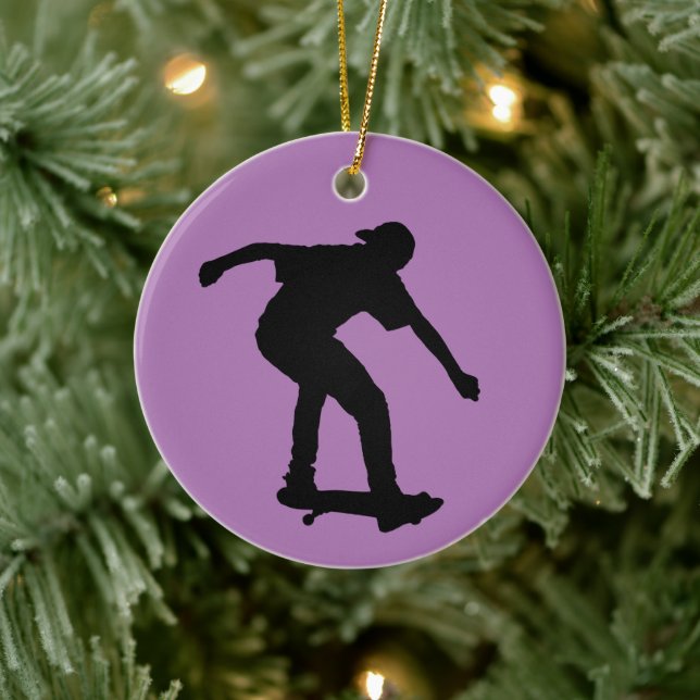 ENFEITES DE NATAL DO SKATEBOARDER (Árvore)