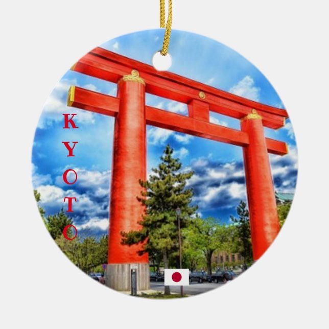 Enfeites de natal do Templo de Quioto (Frente)