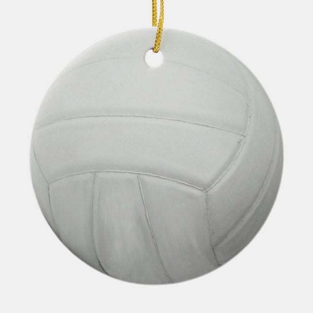 Enfeites de natal do voleibol (Frente)