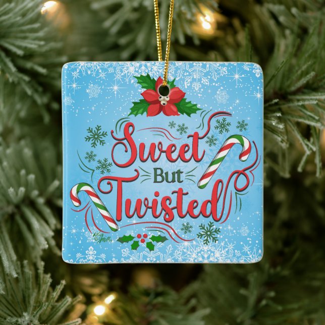 Enfeites de natal Doce Mas Torcido (Árvore)