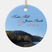 Enfeites de natal dos noivos