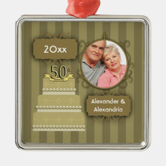 Enfeites de natal dourados elegantes do