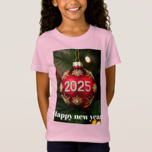 Enfeites de natal Elegante 2025 T-Shirt Design