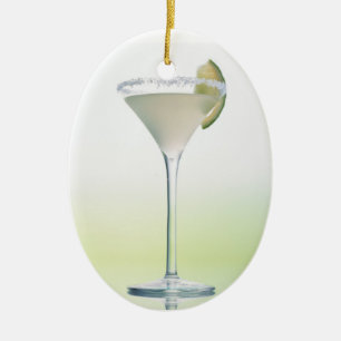 Enfeites de Natal em forma de árvore de Martini