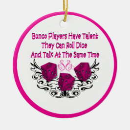 Enfeites de natal engraçados de Bunco