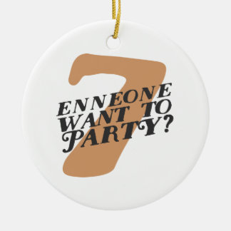 Enfeites de natal engraçados de Enneagram 7