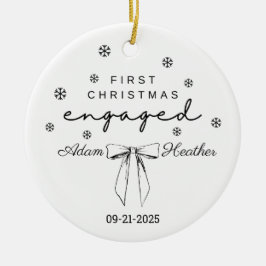 Enfeites de natal Envolvido, Primeiro Natal