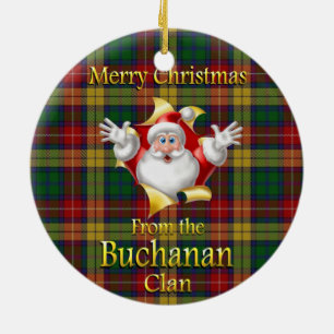 Enfeites de natal escoceses de Buchanan do clã