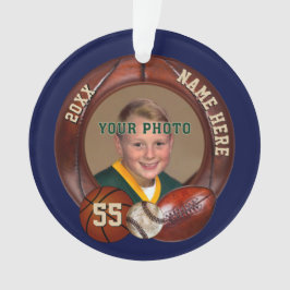 Enfeites de Natal Esportivos Personalizados com FO