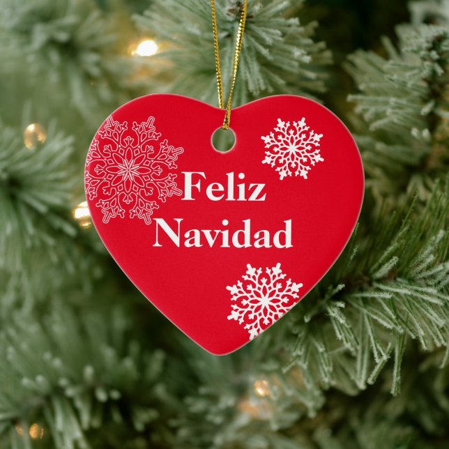 Enfeites de natal Feliz Navidad (Árvore)