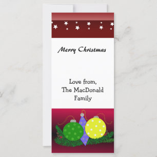 Enfeites de natal festivos