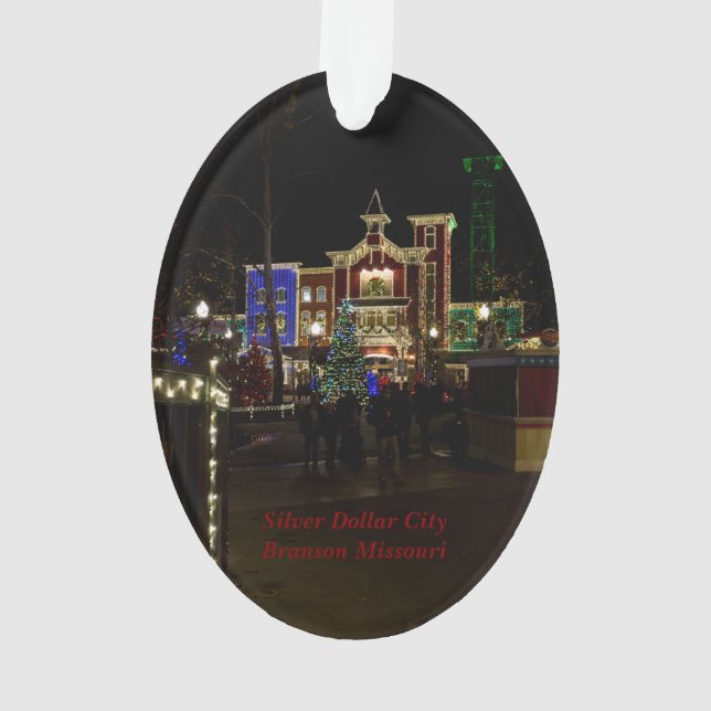 Enfeites de natal Firemans Landing Souvenir (Verso)