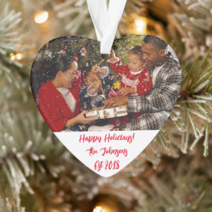 ENFEITES DE NATAL FOTO PERSONALIZADO