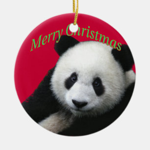 Enfeites de natal Giant Panda