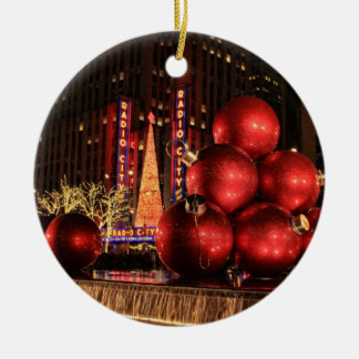 Enfeites de Natal Gigantes de NYC