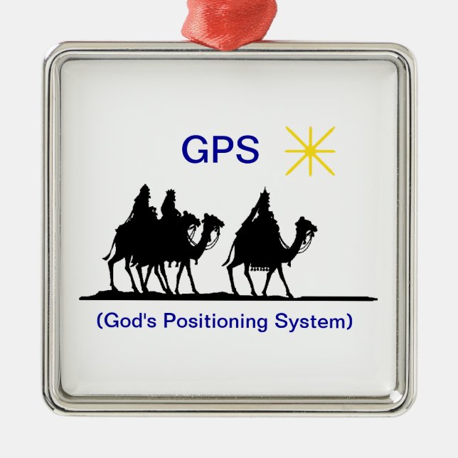 Enfeites de natal GPS (Frente)