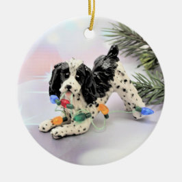 Enfeites de natal Inglês Springer Spaniel Dog