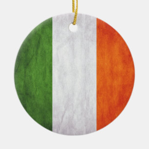 Enfeites de natal Irish Flag & Nollaig Shona Duit