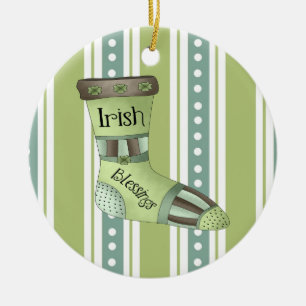 Enfeites de natal irlandeses das bênçãos