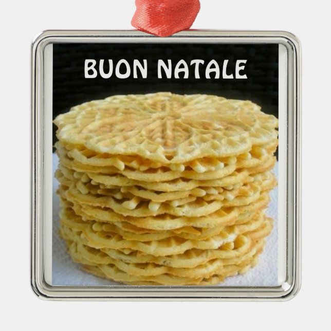 ENFEITES DE NATAL ITALIANO "PIZZELLE" (Frente)