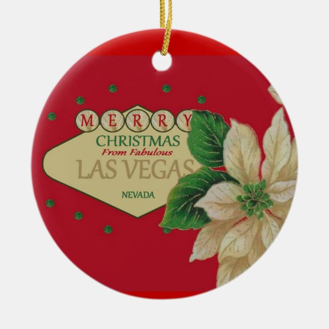 Enfeites de natal Las Vegas (Frente)