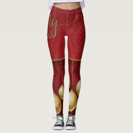 Enfeites de natal Leggings