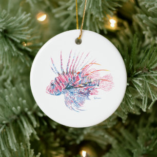 Enfeites de natal Lionfish