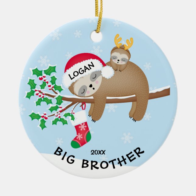 Enfeites de natal Lloth Big Brother (Frente)