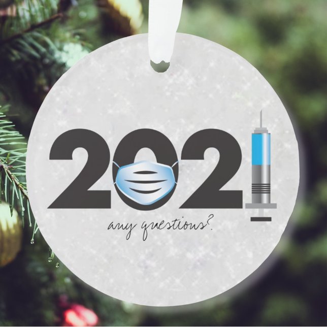 Enfeites de natal Luminoso Branco Covid 2021 (Criador carregado)