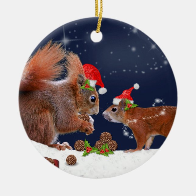 Enfeites de natal mágico (Frente)