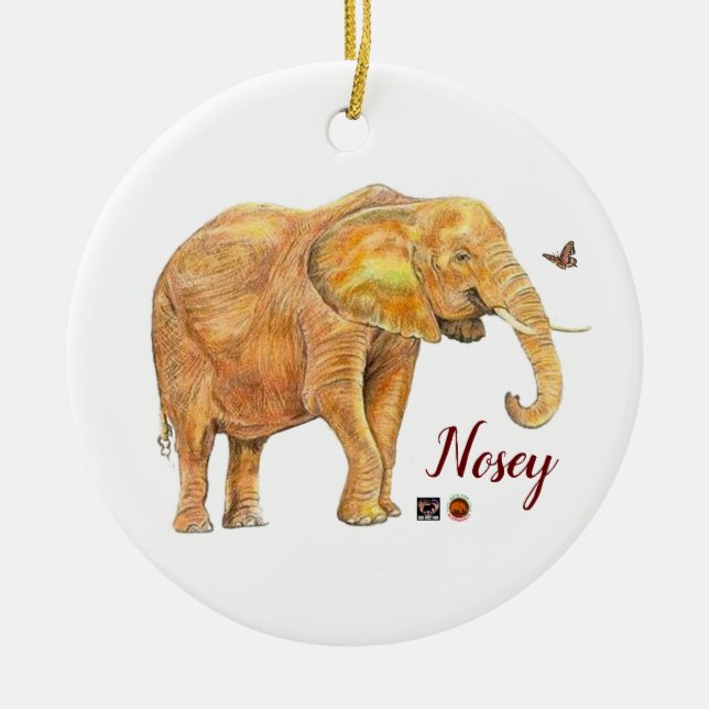 Enfeites de natal, Nosey, um lado (Frente)