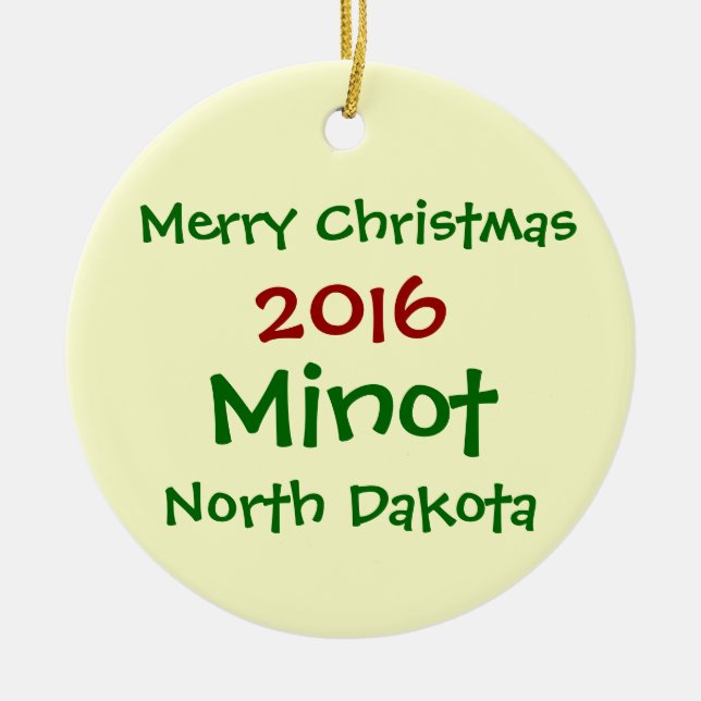 ENFEITES DE NATAL NOVOS DE 2016 MINOT NORTH DAKOTA (Frente)