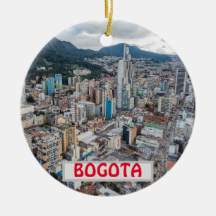 Enfeites de natal Panorâmico Bogotá Colômbia