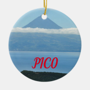 Enfeites de natal Panorâmico Pico Açores