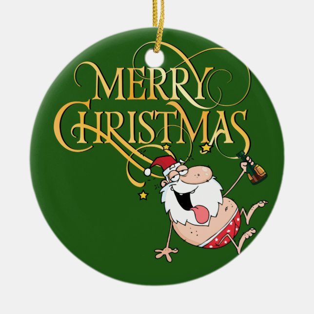 Enfeites de natal Papai noel (Frente)