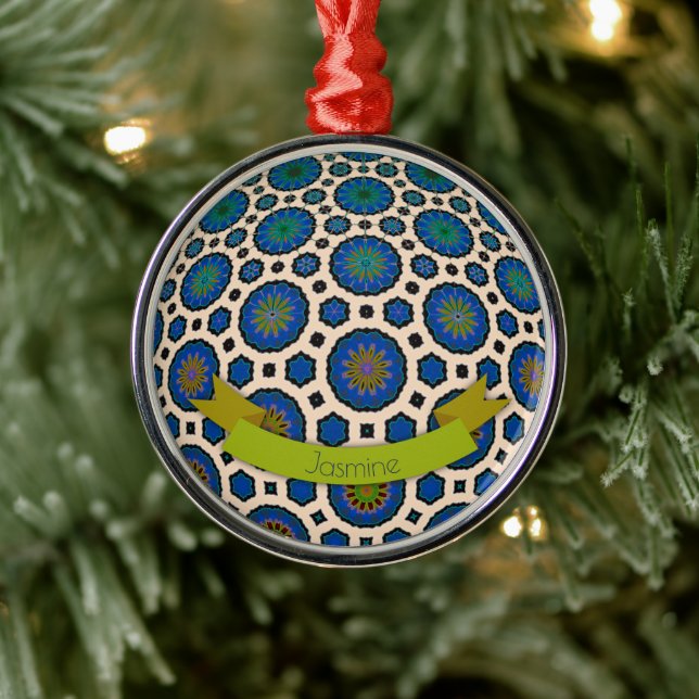 Enfeites de natal personalizado colorido moderno (Árvore)