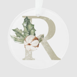 Enfeites de natal personalizado com suas iniciais