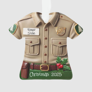 Enfeites de natal Personalizado da Camisa Park Ran