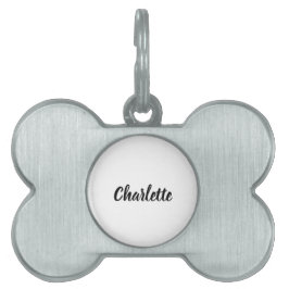 Enfeites de natal Personalizado de Cão com Nome, C