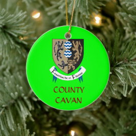 Enfeites de natal Personalizado de County Cavan Ir