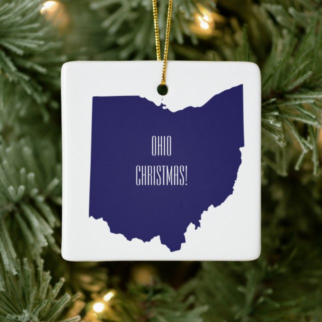 Enfeites de natal Personalizado de Ohio (Árvore)