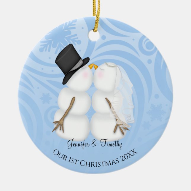 Enfeites de natal personalizado novo (Frente)