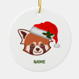 Enfeites de natal personalizado "Papais noeis Red