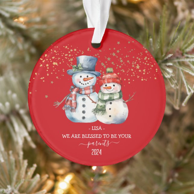 Enfeites de natal Personalizado para Crianças Pres (Árvore)