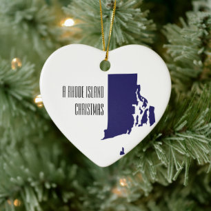 Enfeites de natal Personalizado Rhode Island
