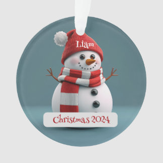Enfeites de natal Personalizado Snowman