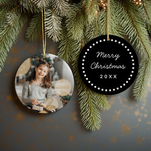 Enfeites de natal personalizados costume da foto
