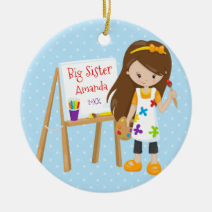 Enfeites de natal personalizados do artista da